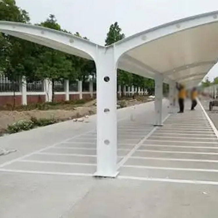 容县膜结构电动车棚