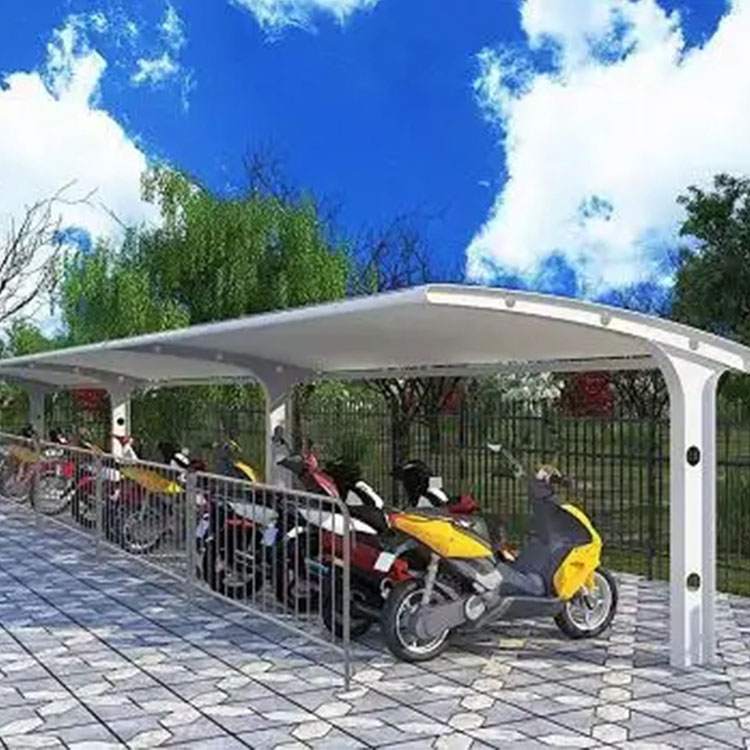 容县膜结构电动车棚